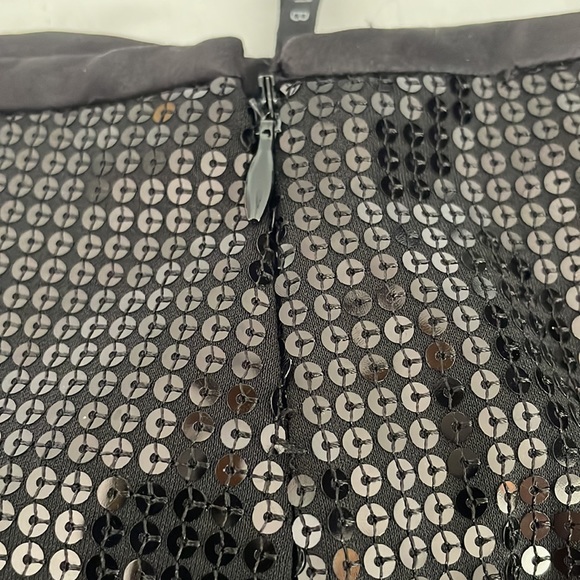 CHETTA B BLACK SEQUIN SLACKS - Picture 6 of 8